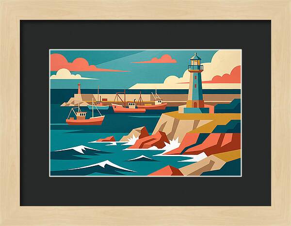 Maritime Landscape Serenity