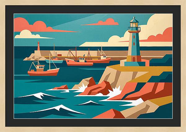 Maritime Landscape Serenity