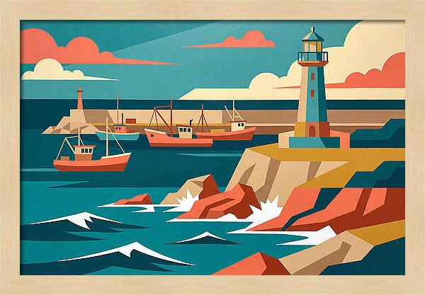 Maritime Landscape Serenity