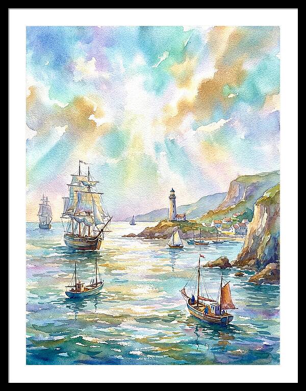 Maritime Serenity At Dusk