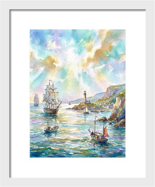 Maritime Serenity At Dusk