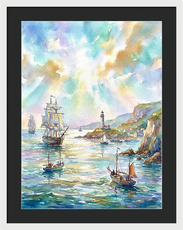 Maritime Serenity At Dusk