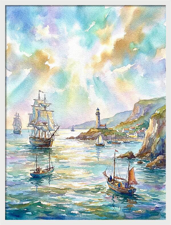 Maritime Serenity At Dusk
