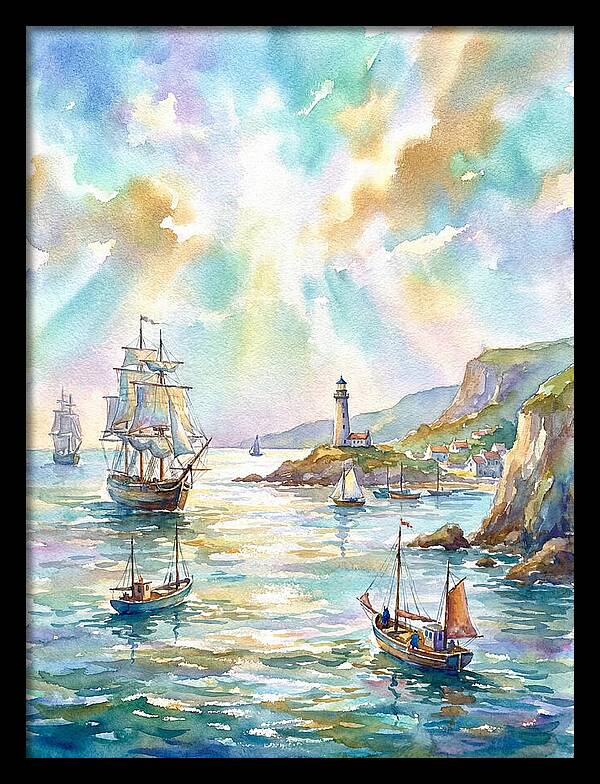 Maritime Serenity At Dusk