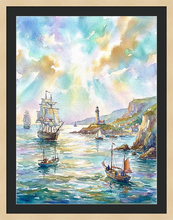 Maritime Serenity At Dusk
