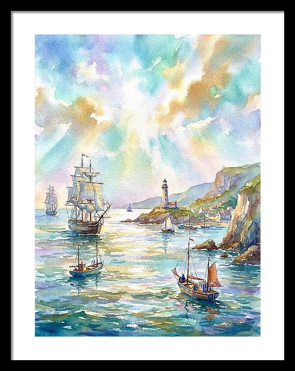 Maritime Serenity At Dusk