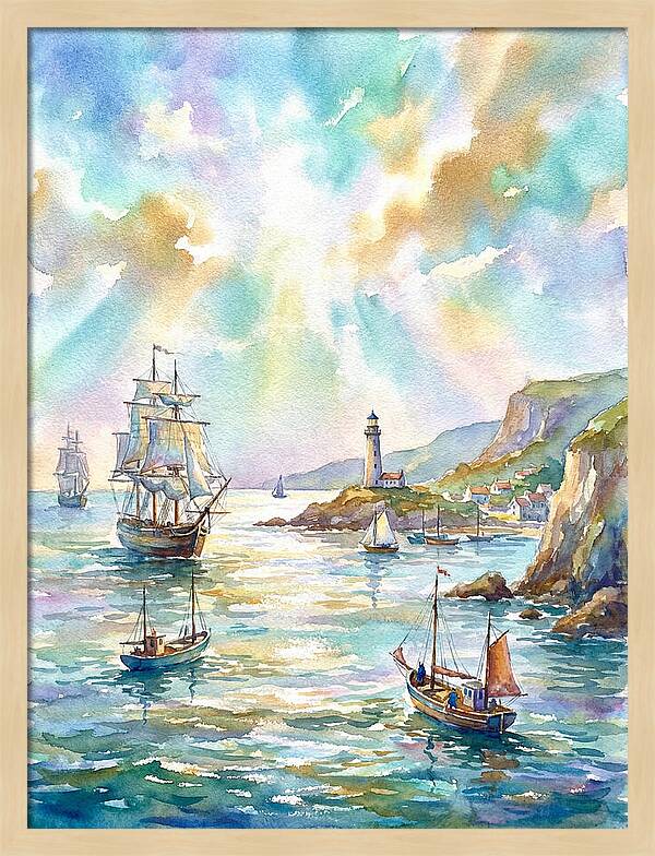 Maritime Serenity At Dusk