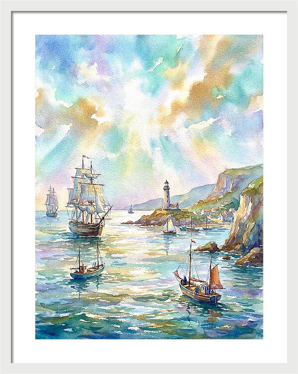Maritime Serenity At Dusk