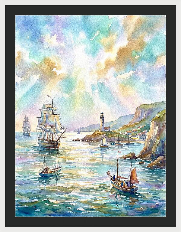 Maritime Serenity At Dusk