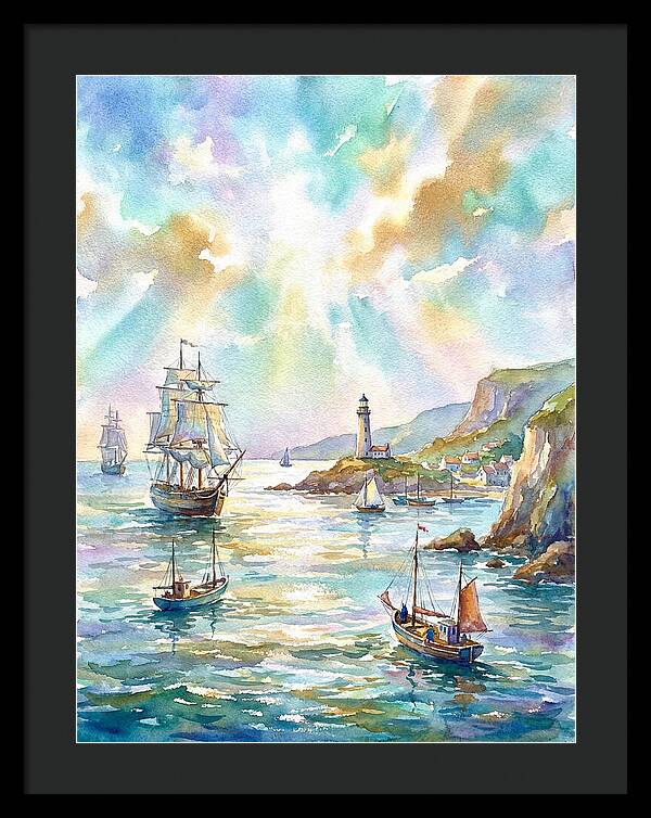 Maritime Serenity At Dusk