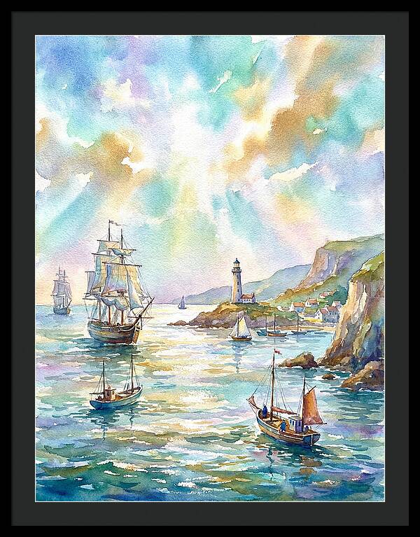 Maritime Serenity At Dusk
