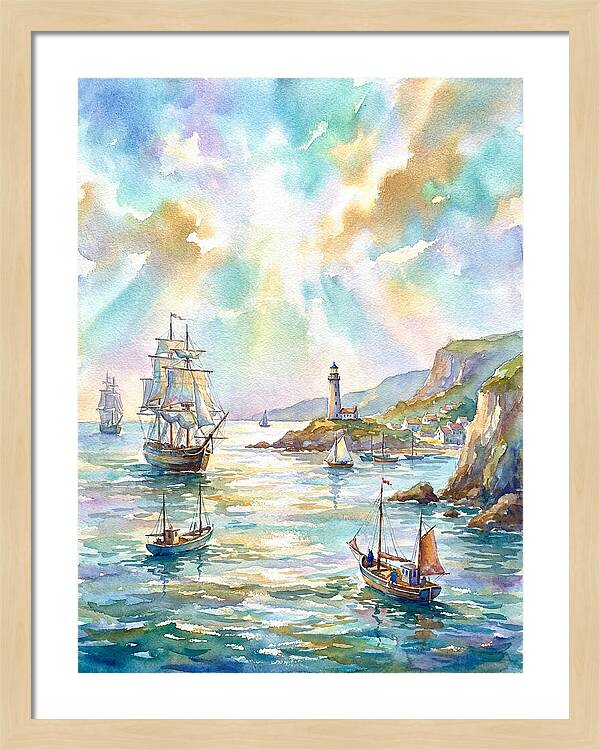 Maritime Serenity At Dusk