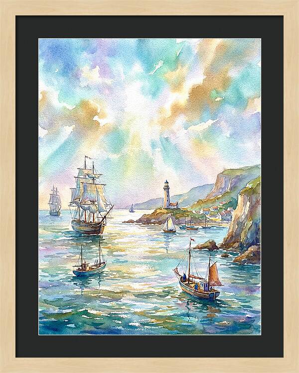 Maritime Serenity At Dusk