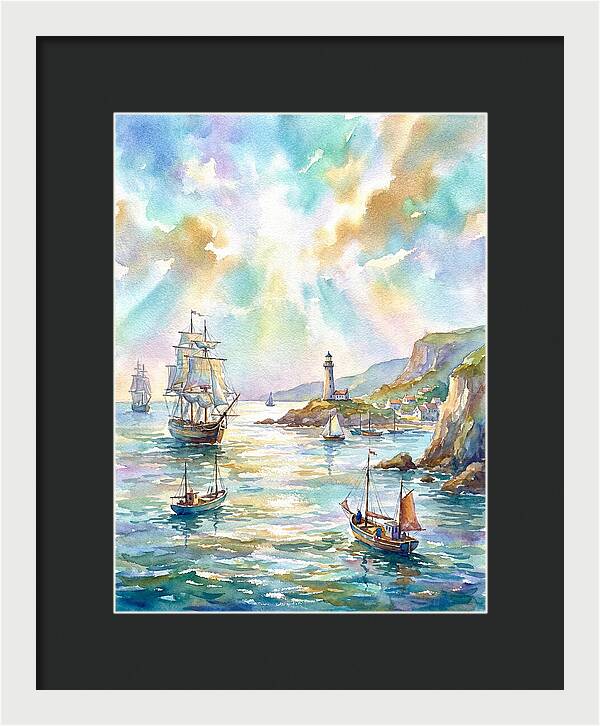 Maritime Serenity At Dusk
