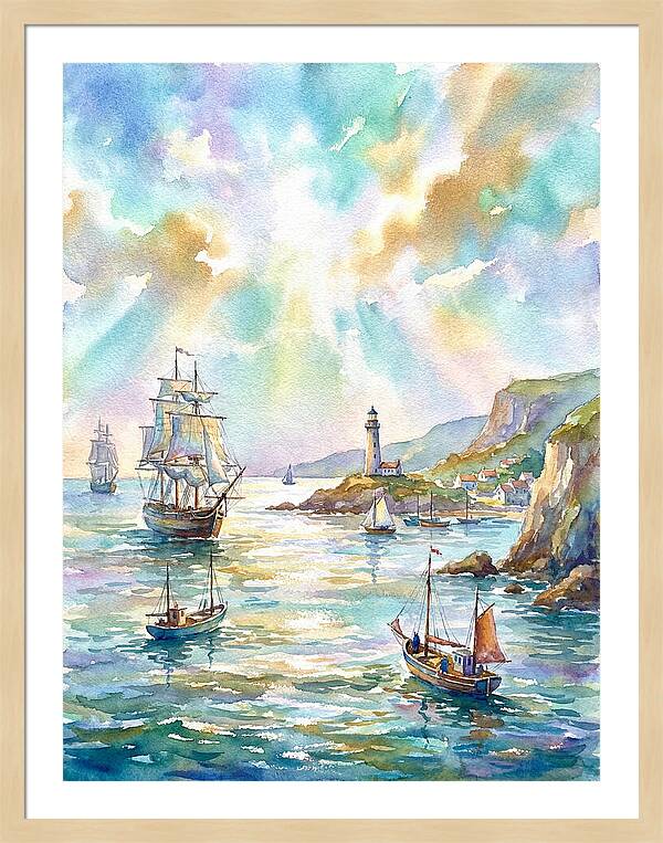 Maritime Serenity At Dusk
