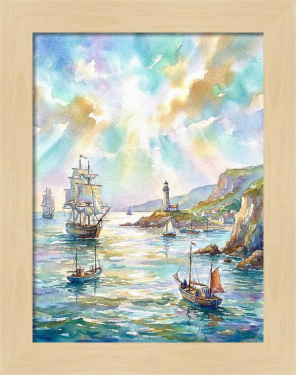 Maritime Serenity At Dusk