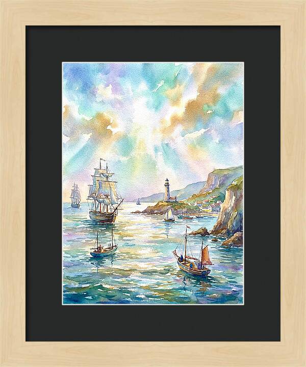 Maritime Serenity At Dusk