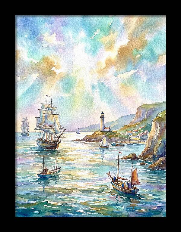 Maritime Serenity At Dusk