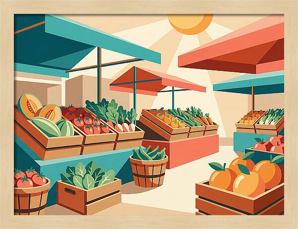 Market Day Charm