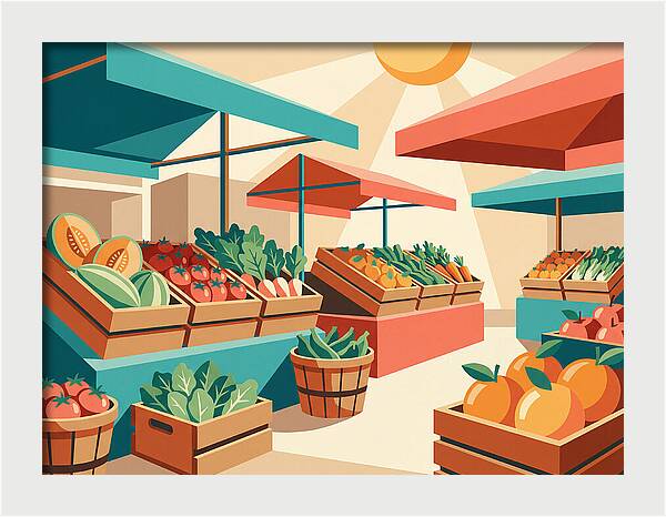 Market Day Charm