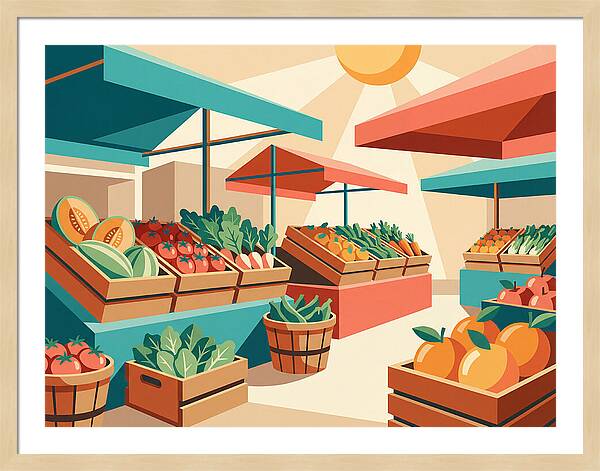 Market Day Charm