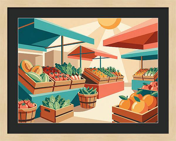 Market Day Charm