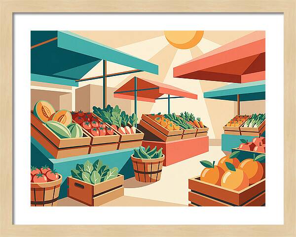 Market Day Charm