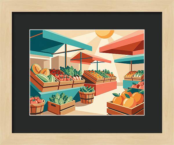 Market Day Charm