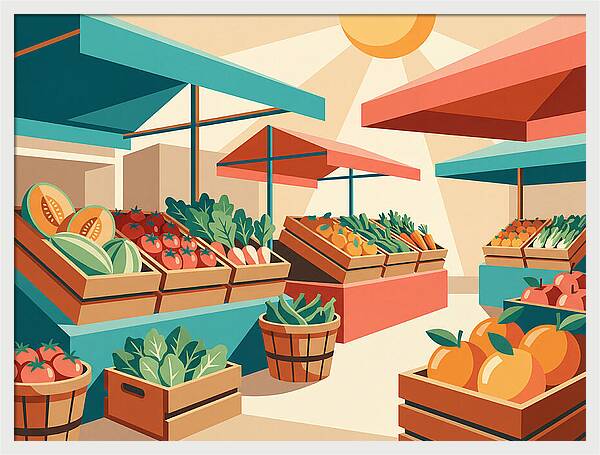 Market Day Charm