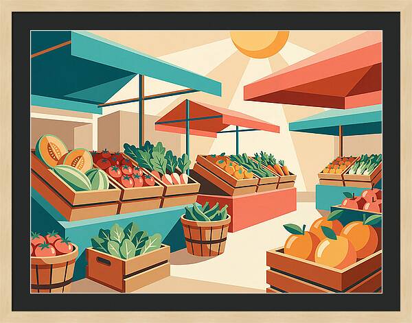 Market Day Charm