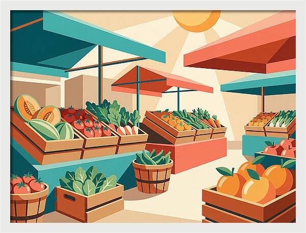 Market Day Charm