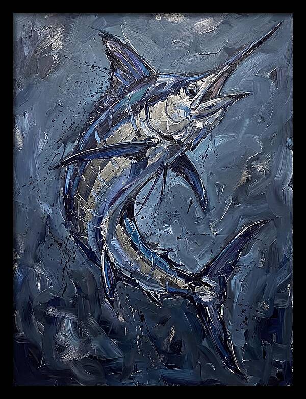Marlin In Expressionist Style