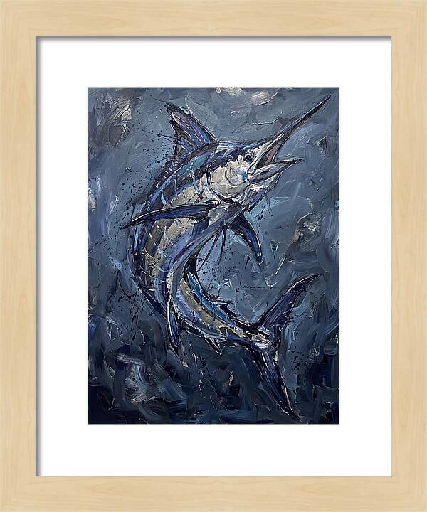 Marlin In Expressionist Style