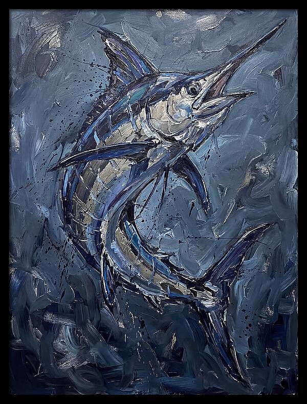 Marlin In Expressionist Style
