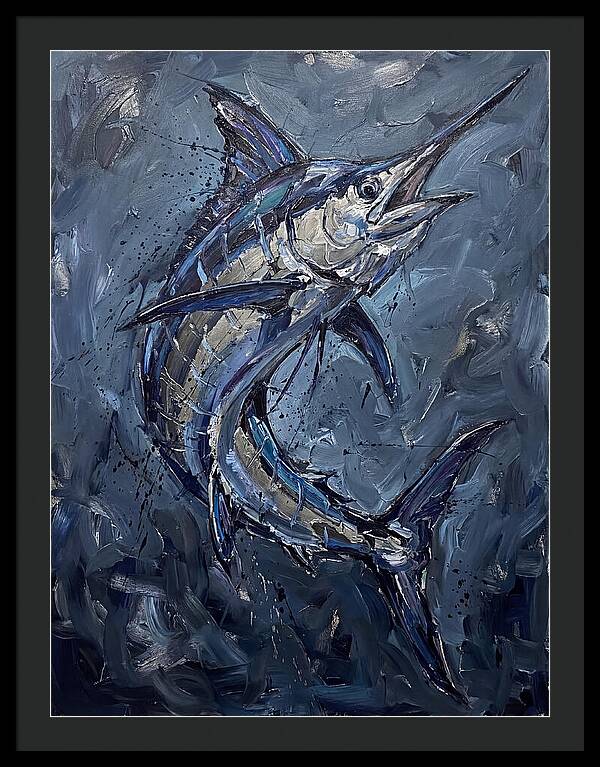 Marlin In Expressionist Style