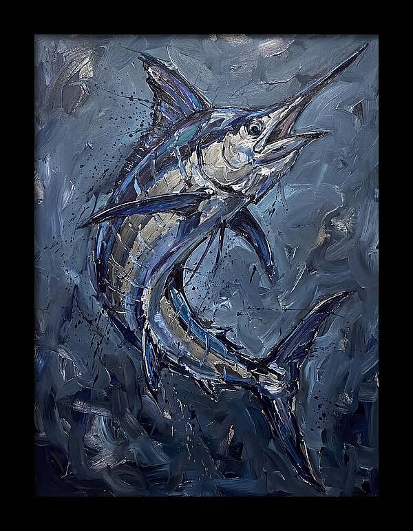 Marlin In Expressionist Style