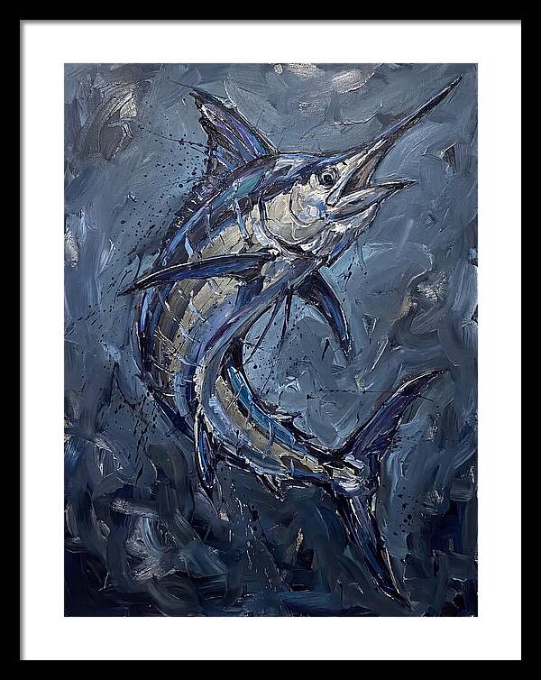 Marlin In Expressionist Style