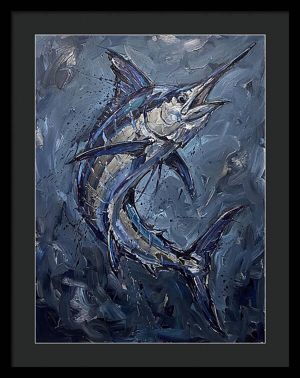 Marlin In Expressionist Style