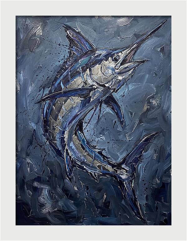 Marlin In Expressionist Style