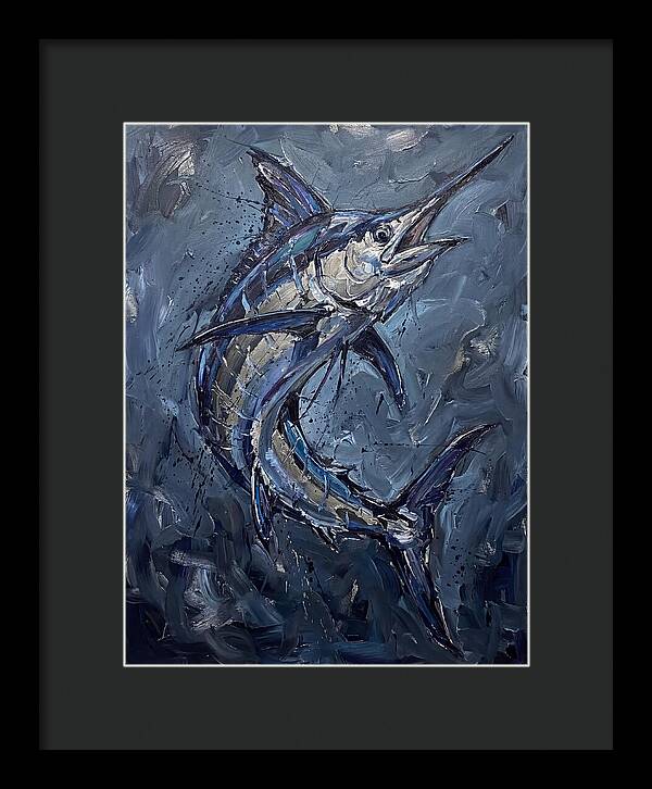 Marlin In Expressionist Style