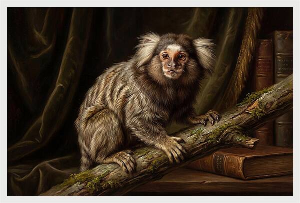 Marmoset Among Books