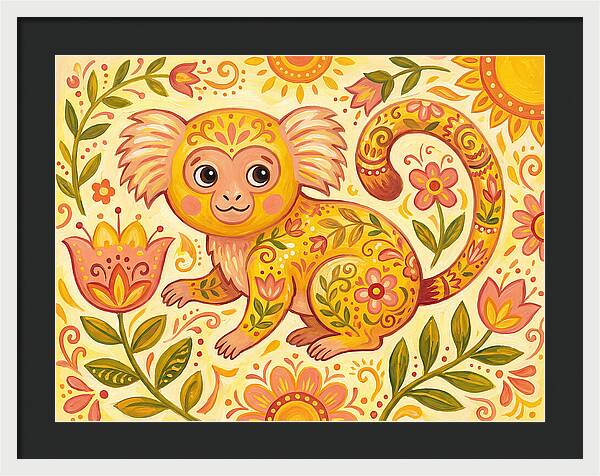 Marmoset Folk Art
