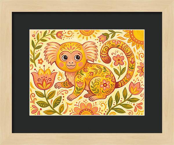 Marmoset Folk Art