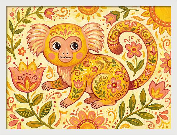 Marmoset Folk Art