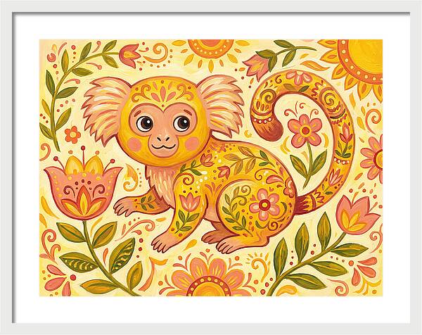 Marmoset Folk Art