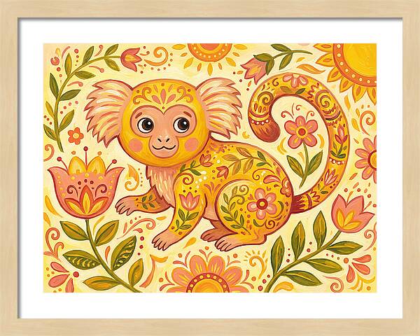 Marmoset Folk Art