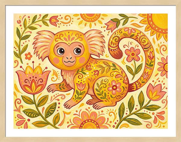 Marmoset Folk Art