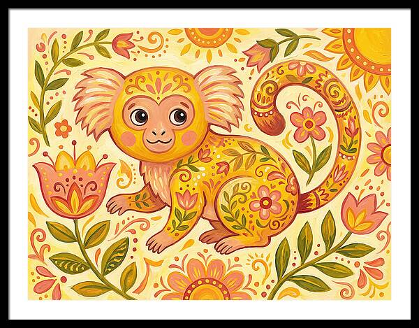 Marmoset Folk Art