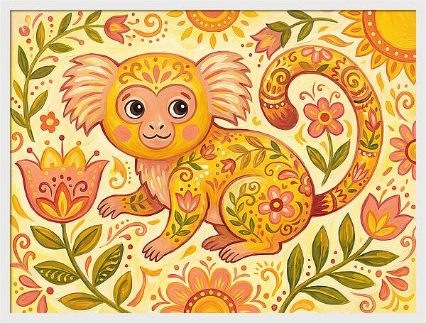 Marmoset Folk Art
