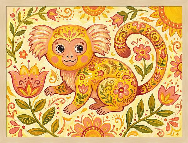 Marmoset Folk Art